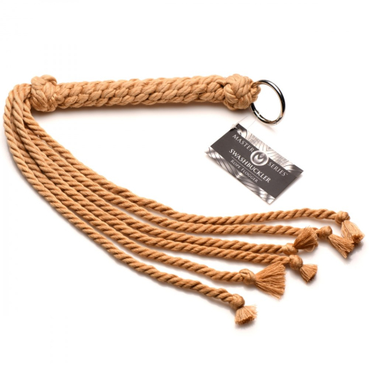 Rope Flogger Whip 6-tailed Swashbuckler