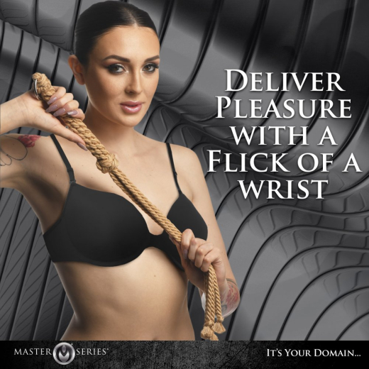 Rope Flogger Whip 6-tailed Swashbuckler