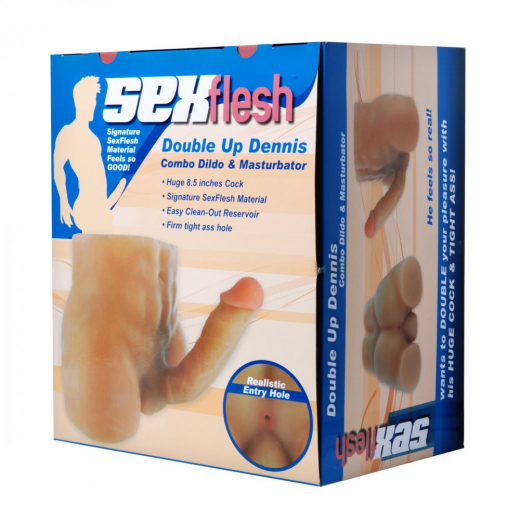 Sex-Flesh Torso männlich Double Up Dennis 3-D