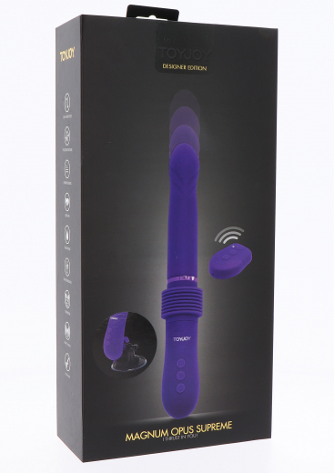 ToyJoy Magnum Opus Supreme Vibrator Stossfunktion tragbare Fickmaschine starke Vibrationsmodi TOYJOY günstig