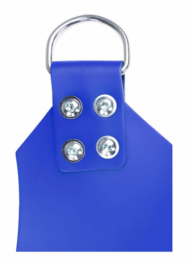Sex-Sling Hängematte 4-Punkte 100x62cm Rindsleder blau