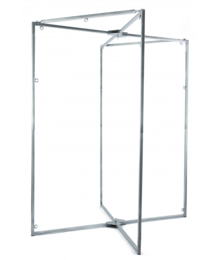 Sex-Sling SM-Swing Stand Steel silvergray