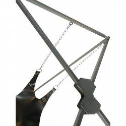 Sex-Sling SM-Swing Stand Steel silvergray