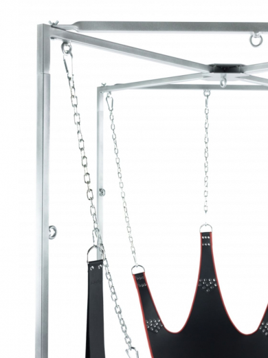 Sex-Sling SM-Swing Stand Steel silvergray