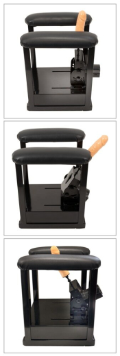 Sexmaschine Stuhl Sit-On-Climaxer mit stabilem Stahlgestell & einstellbarer Fickmaschine mit Naturdildo günstig kaufen