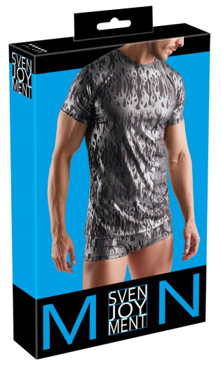 Shirt kurzarm m. Mystic Metallic Design bis 3XL von SVENJOYMENT UNDERWEAR günstig kaufen