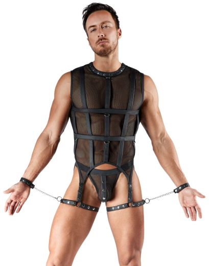Shirt Schenkel-Harness & Jock Netz & Mattlook