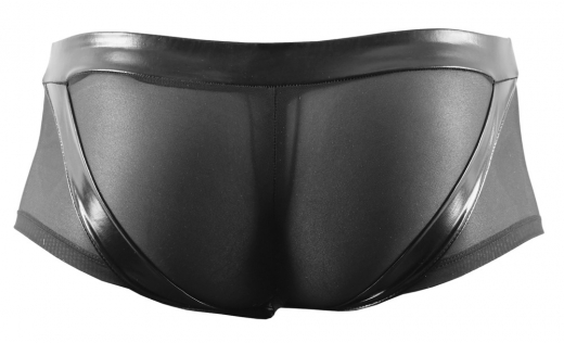 Shorts m. Cockring Wetlook & Netz