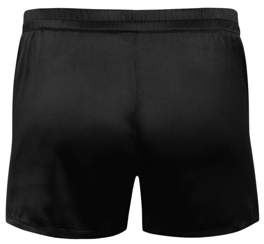 Shorts w. Front Opening Satin silky-soft Material elastic Waistband wide Cut & open Front by SVENJOYMENT buy cheap