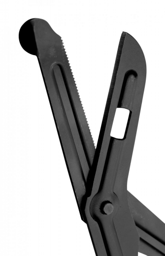 Sicherheits-Schere m. Clip Snip Edelstahl Heavy Duty