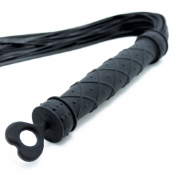 Silikon Flogger Fadenpeitsche 46cm