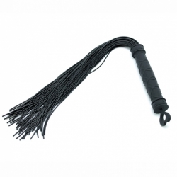 Silikon Flogger Fadenpeitsche 46cm