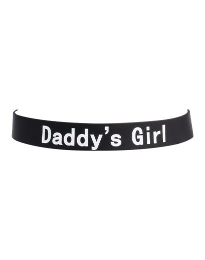 Silicone Collar w. Letters Daddys Girl