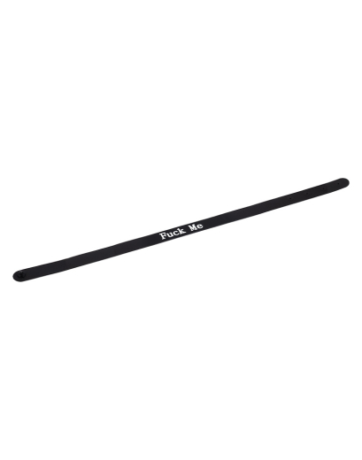 Silikon Halsband m. Beschriftung Fuck Me mit Druckstift-Niete einstellbar weiches ID-Halsband von RIMBA günstig kaufen
