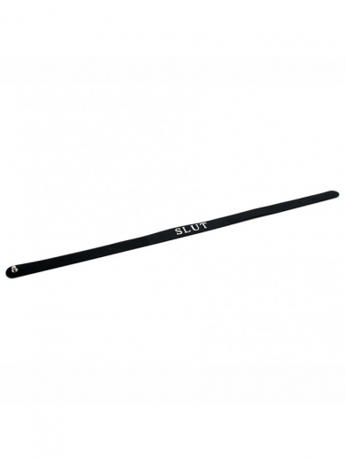 Silikon Halsband m. Beschriftung SLUT