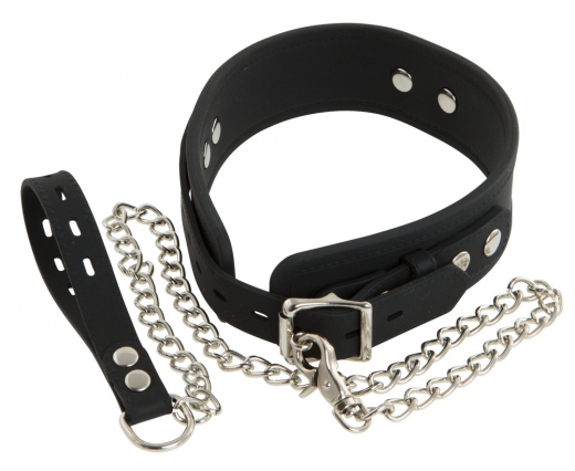 Silicone Collar w. Leash