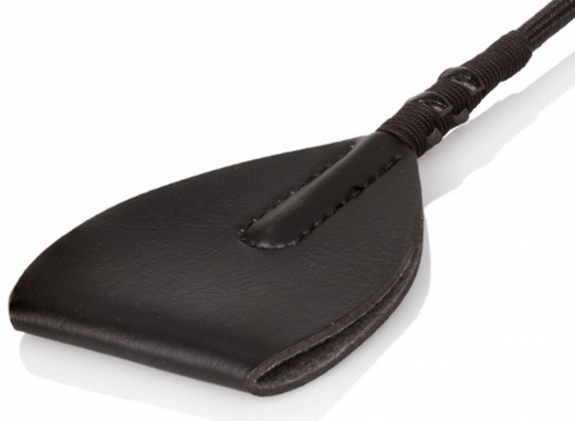 SM-Reitgerte Scandal Wide Tip Crop Kunstleder