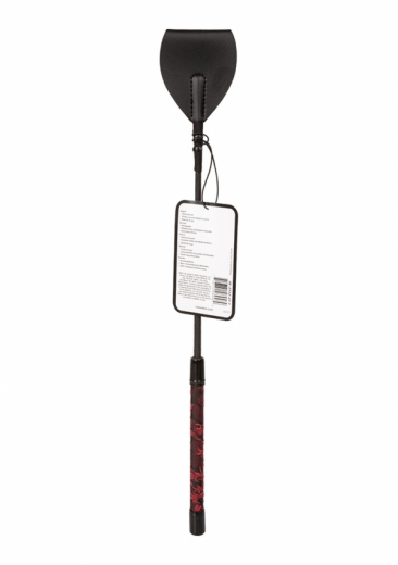 SM-Reitgerte Scandal Wide Tip Crop Kunstleder