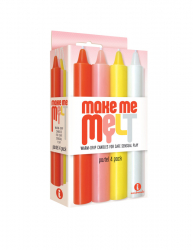 SM-Drip-Candles Make me Melt 4-Pieces pastel