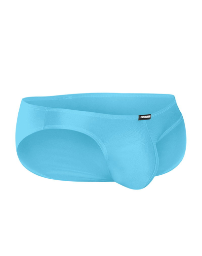 SP4NDEX by C4M Micro Brief turquoise highly elastic & soft narrow Cut & Butt covering modern Style by CUT4MEN buy