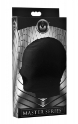 Spandex Hood w. padded Blindfold & open Mouth
