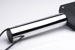 Spanking Paddel goss gepolstert m. Metallgriff