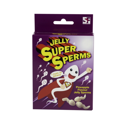 Spencer & Fleetwood Jelly Super Sperms Gelee-Pastillen in Spermienform mit Ananas-Geschmack 120g günstig kaufen