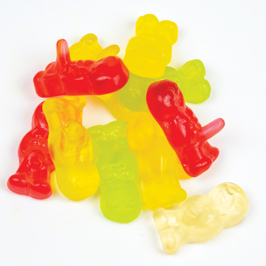 Spencer & Fleetwood Sexy Jelly Men multi colored Men-Shape with erected Penis by SPENCER & FLEETWOOD buy cheap