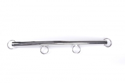 Spreizstange m. Ringen Edelstahl 45cm