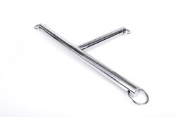 Spreizstange m. Ringen T-Bar Edelstahl