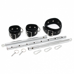 Spreizstange verstellbar m. Hals- & Handfesseln