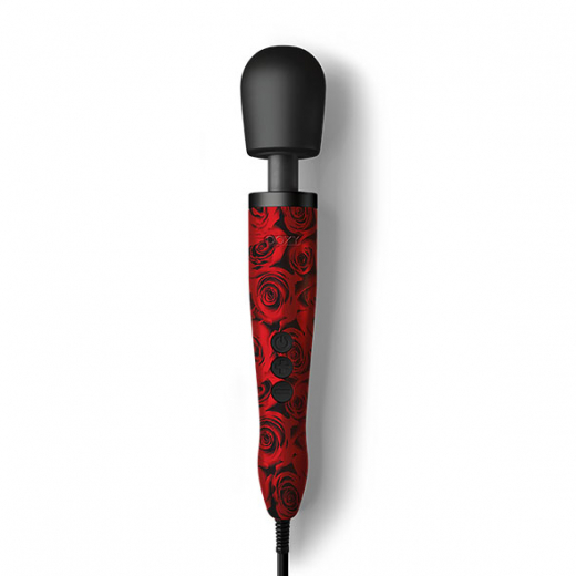 Stabvibrator Doxy Wand Massager Rosenmuster extrem kraftvoller stabförmiger Vibrator für Tiefenmassage kaufen