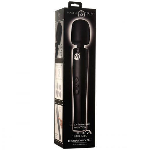 Wand Vibrator Thunderstick Pro waterproof rechargeable up to 11000 RPM by MASTER SERIES buy