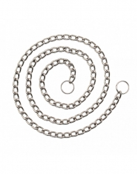 Steel Chain twisted 1 Meter w. Key Rings