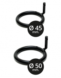 Steel Chastity Device Jail House Black