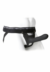 Strap-On Dildo Harness Perfect Fit Zoro 15 cm schwarz Unisex