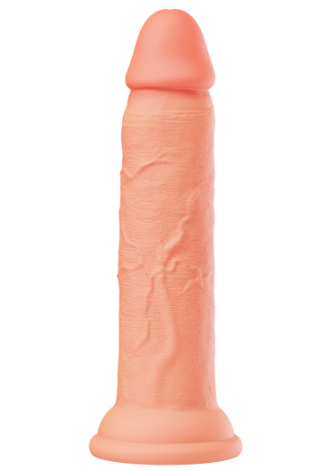 Strap-On Dildo m. Saugfuss 19cm Liquid Silicone hautfarben extrem hautähnlich realistisch geformt Dual Density kaufen