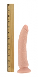 Strap-On Dildo m. Saugfuss Lean Luke 7-Inch PVC