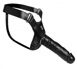 Strap-On Gürtel & Dildo hohl Infiltrator 10-Inch