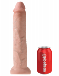 Strap-On Riesendildo m. Saugfuss King Cock 13 Inch haut
