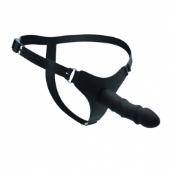 Strap-On Thong w. exchangeable Dildo 14 x 3.5cm Silicone