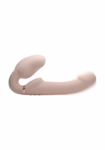 Strapless Strap-On Vibrator inflatable w. Remote Evoke