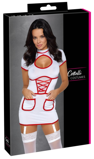 Suspender Mini Dress Costume Nurse