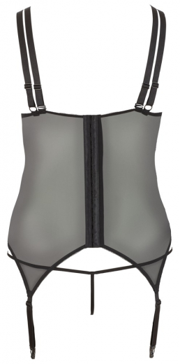 Suspender Shirt & Thong Satin & Lace large Sizes