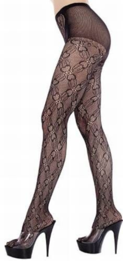 Strumpfhose aus Spitze nahtlos