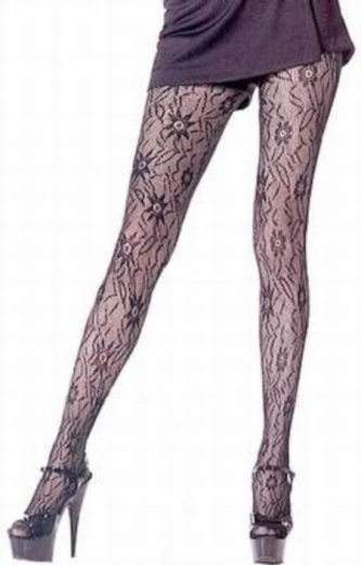 Pantyhose Sunflower Lace Seamless