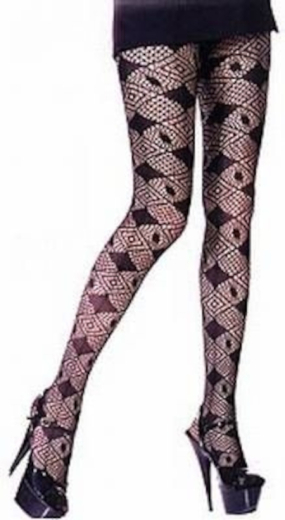 Pantyhose Mesh Weave Diamond seamless