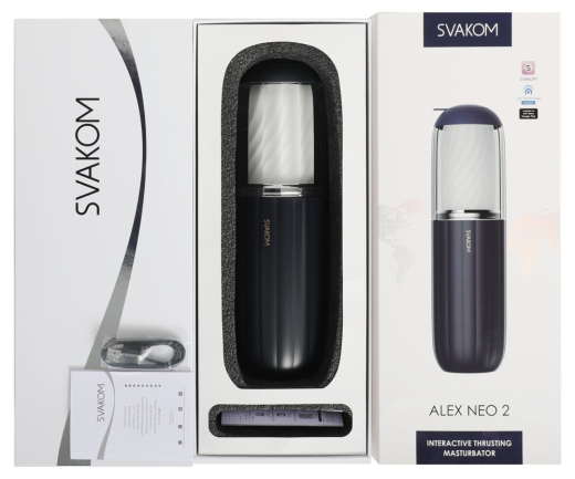 Svakom Alex Neo-2 Masturbator m. Stossfunktion interaktiv