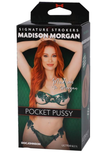 Pocket Masturbator Madison Morgan Pussy UltraSkyn Vagina Masturbator Pornstar Copy tight & textured Love-Tunnel buy