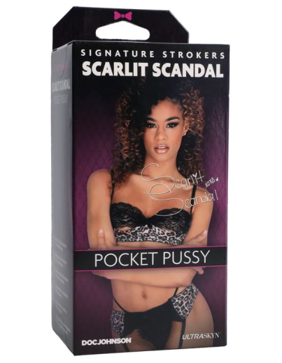 Pocket Masturbator Scarlit Scandal Pussy UltraSkyn Pornstar Vagina Stroker tight & textured Love-Tunnel buy